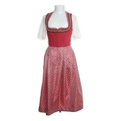 Dirndl (Red, Multicolored) from Krüger Cotton, Polyester