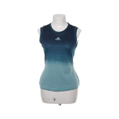 Sports tank top (Blue, Green) from Adidas Elastane, Polyester