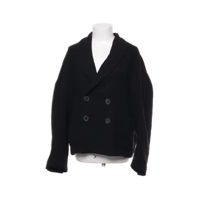 Pea coat (Black) from Zara Woman Studio