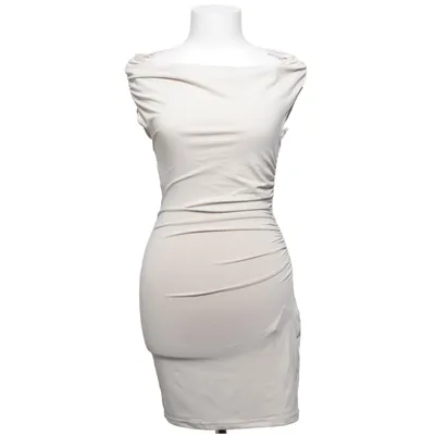 Klänning (Beige) från Shein Elastan, Polyester