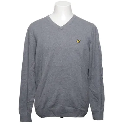 Pullover (Grå) från Lyle & Scott Bomull, Ull