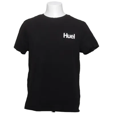 T-shirt (Svart) från Huel Bomull, Elastan