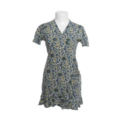 Wrap dress (Blue, Multicolored) from Guru Shop Viscose