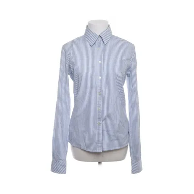 Shirt (White, Blue) from Cottonfield Cotton