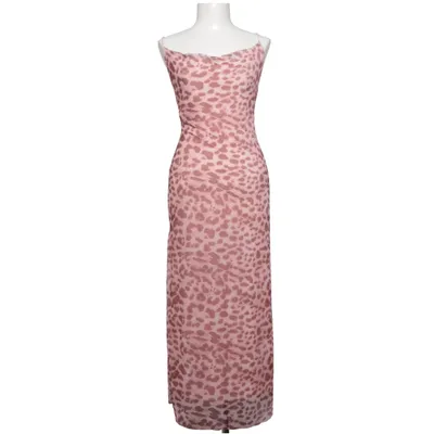 Beach dress (Pink, Brown) from L&S Elastane, Polyester