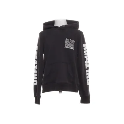 Capuchon sweater (Zwart) van H&M Kids Katoen, Polyester
