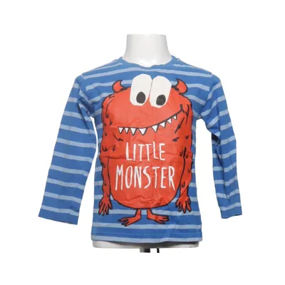 Long sleeve T-shirt (Blue, Red, White) from Bluezoo Cotton