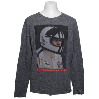 Langærmet t-shirt (Grå) fra Hero Seven Bomuld, Modal