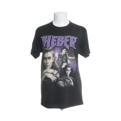 T-shirt (Zwart) van Justin Bieber Katoen