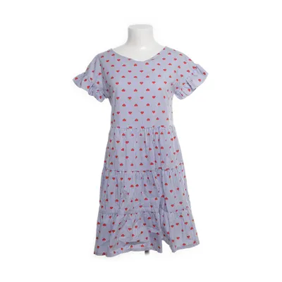 Dress (Blue, White, Red) from Chiaretta Cotton, Elastane