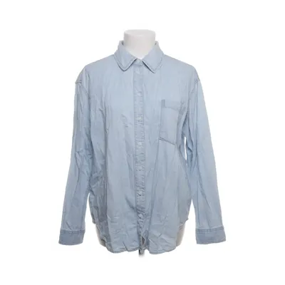 Denim blouse (Blauw) van Denim Co Katoen