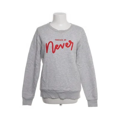 Sweatshirt (Grijs, Rood) van Ichi Katoen, Polyester, Viscose