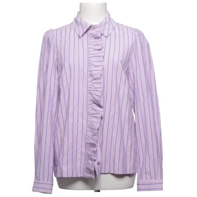 Skjorte (Lilla, Blå) fra Nümph Polyester, Viscose