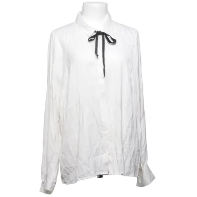 Knytblus (Vit) från Holly & Whyte by Lindex Polyester, Viskos