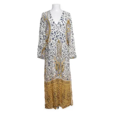 Maxi dress (White, Multicolored) from Zara Viscose