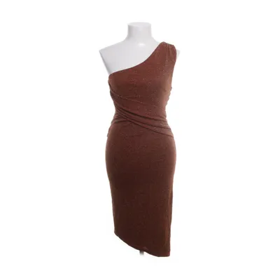 Cocktailjurk (Bruin, Goud) van Forever Unique Polyamide, Elastaan, Polyester