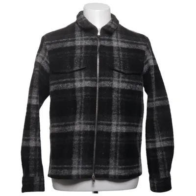 Overshirt (Black, Gray) from Trés Bien Polyamide, Polyester, Wool