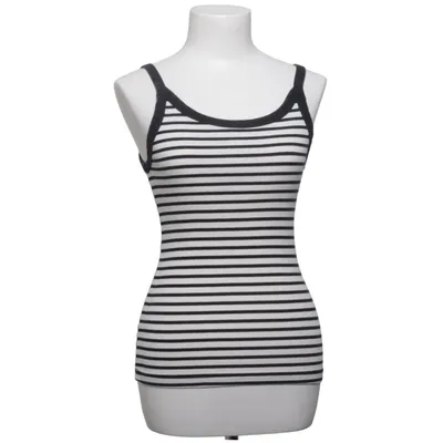 Linne (Vit, Svart) från H&M Basic Bomull, Elastan