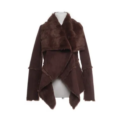 Shearling jas (Bruin) van Fornarina Polyester