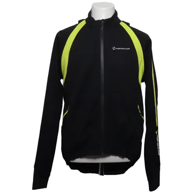 Trainingsjack (Zwart, Geel) van Nakamura Polyester