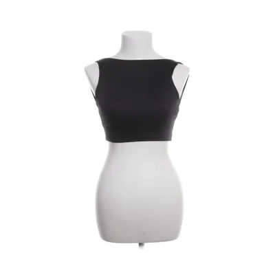 Crop top (Zwart) van Bershka Polyamide, Elastaan