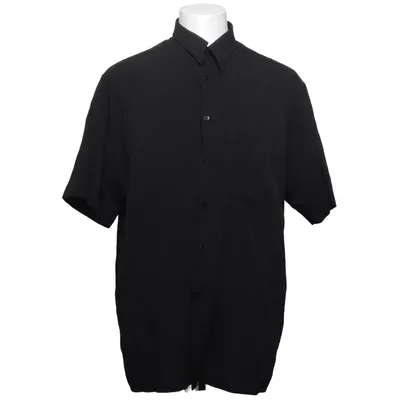 Chemise à manches courtes (Noir) de Maestro Polyester, Viscose