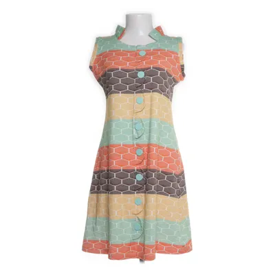 Skjortklänning (Orange, Grön, Flerfärgad) från Margot Bomull, Elastan