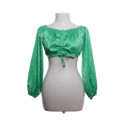 Crop top (Grøn) fra Twisted Wunder Polyester, Elastan