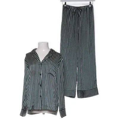 Pyjamas (Grön, Vit) från H&M Polyester