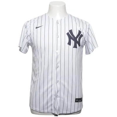 Maillot de baseball (Blanc, Bleu) de Nike Polyester