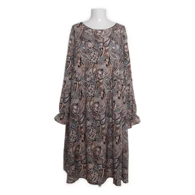 Klänning (Brun, Flerfärgad) från Emery Rose Elastan, Polyester