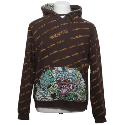 Sweat à capuche (Marron, Multicolore) de Billabong Coton, Polyester