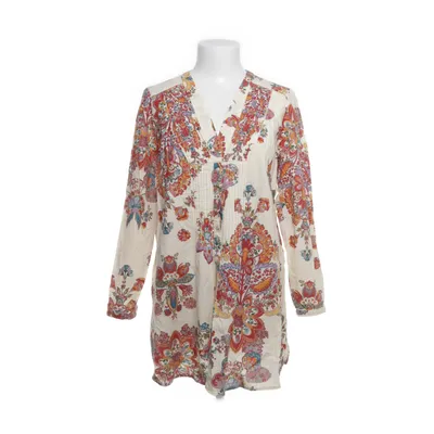 Blouse (Beige, Multicolored) from Zara Woman