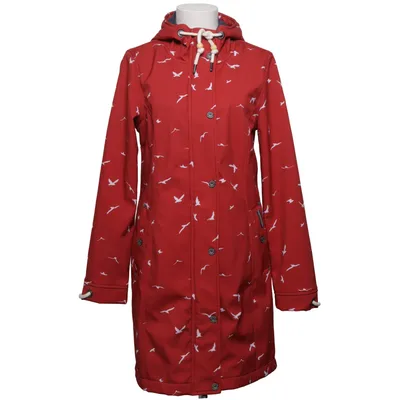 Regnkappa (Röd, Vit) från Schmuddelwedda Elastan, Polyester, Polyuretan