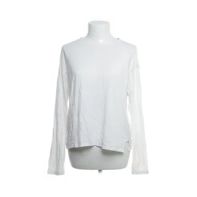 Long sleeve T-shirt (White) from Monki Cotton, Modal