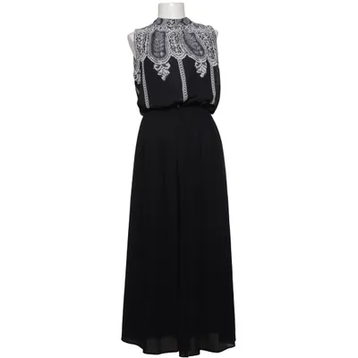 Maxikleid (Schwarz, Weiß) von Shikha London Polyester
