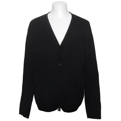 Strickjacke (Schwarz) von A Day's March Merinowolle
