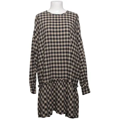 Jurk (Zwart, Beige) van 8pm Polyester, Viscose, Wol