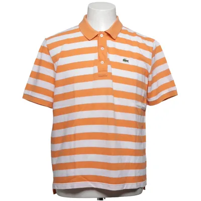 Polo shirt (Orange, White) from Lacoste Cotton