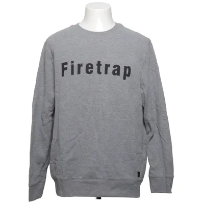 Sweatshirt (Grijs) van Firetrap Katoen, Viscose