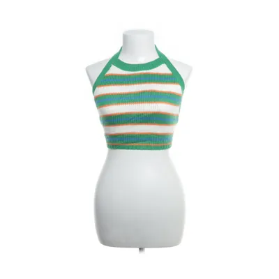 Crop top (Green, Multicolored) from BBWM Woman Polyester
