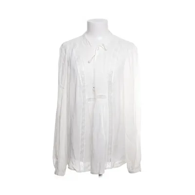 Pussy bow blouse (White) from Mybc Viscose