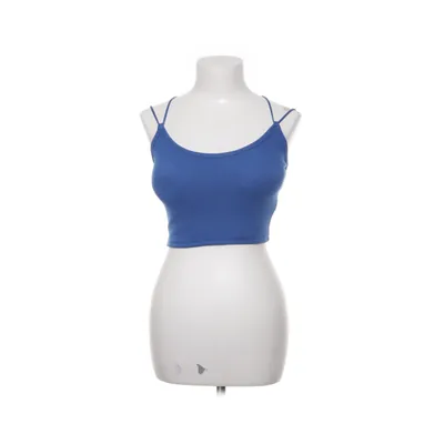 Crop top (Blue) from Shiny Viscose