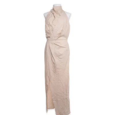 Maxi jurk (Beige) van ASOS Design Linnen, Viscose