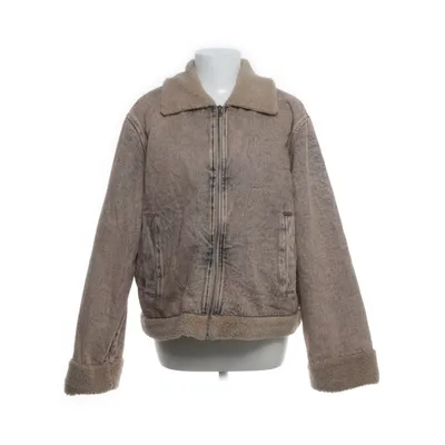 Lined denim jacket (Pink, Multicolored) from American Vintage Acrylic, Cotton, Elastane, Polyester