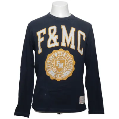 Långärmad t-shirt (Blå, Flerfärgad) från Franklin & Marshall Bomull