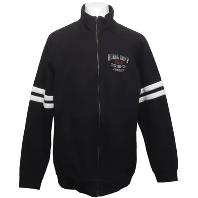 Huvtröja (Svart, Vit) från Bubba Gump Bomull, Polyester