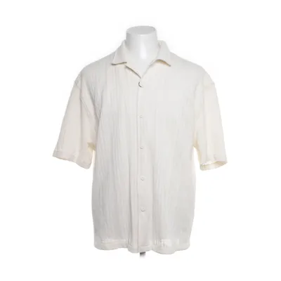 Short sleeve shirt (Beige) from Pull & Bear Cotton, Polyester