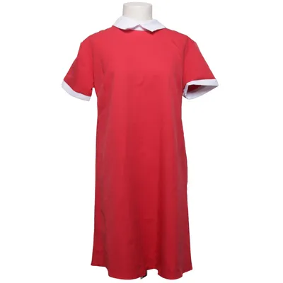 Kjole (Rød, Hvid) fra Cosmos Polyester, Viscose