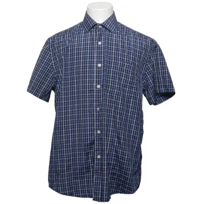 Short sleeve shirt (Blue, Black, White) from Mr Marten